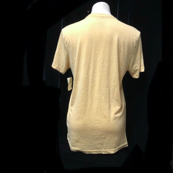 Lucky Brand Gold Tee Shirt - New with Tags - Picture 3 of 5